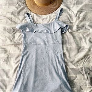 Light Blue Skater Dress